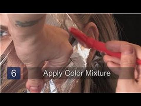 how to dye highlights