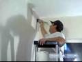How to Paint a House : How to Cut In a Wall for Painting