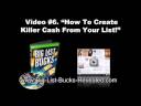 Big List Bucks Revealed Fast Cash Secrets To List Building Sucess