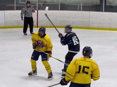 5/2/2025 NCDC/USPHL Boston Combine, Day 1 Goal # 1, Team Navy # 10