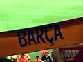 Supporters of Liverpool FC and FC Barcelona (06/03/2007).