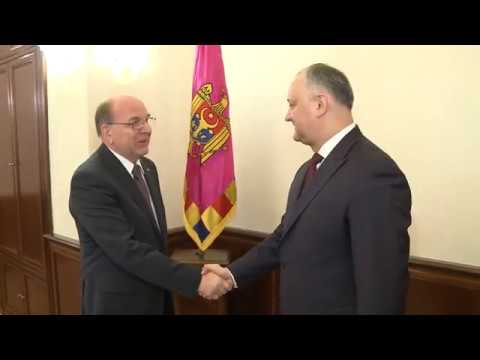 Игорь Додон провел встречу с послом Российской Федерации