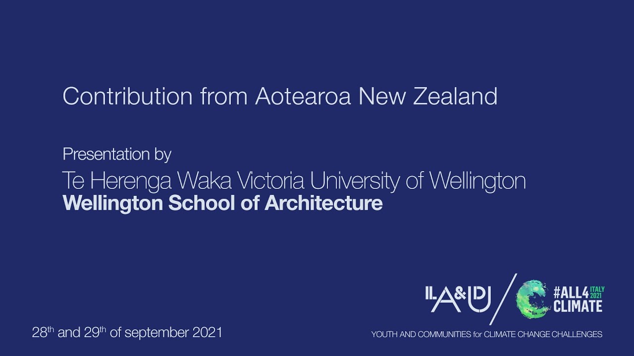 Te Herenga Waka Victoria University of Wellington - Wellington School of Architecture - New Zealand