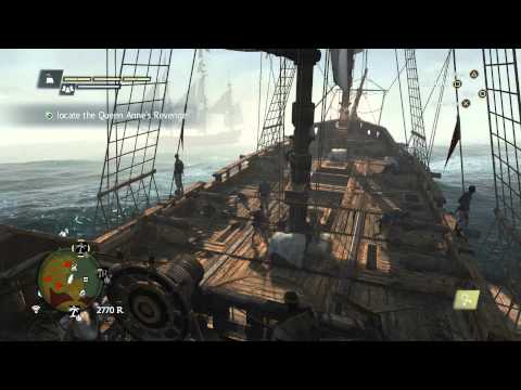 how to locate queen anne revenge in ac4