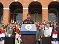 Jason Varitek At Statehouse Rally