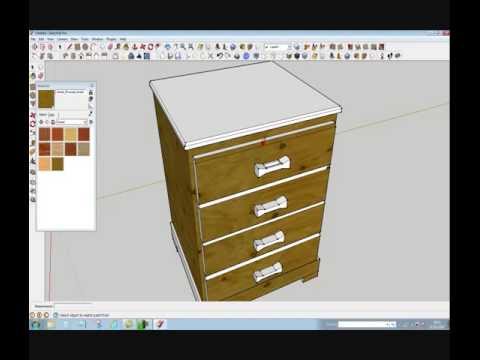 Furniture design in google sketchup tutorial By Rahgsa0509