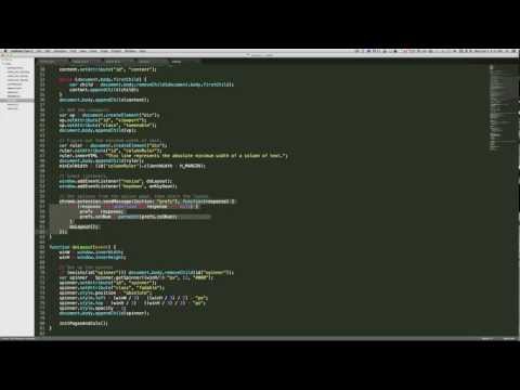 how to create chrome extension