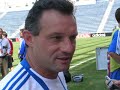 Peter Nowak, after the MLS All Star's pregame practice