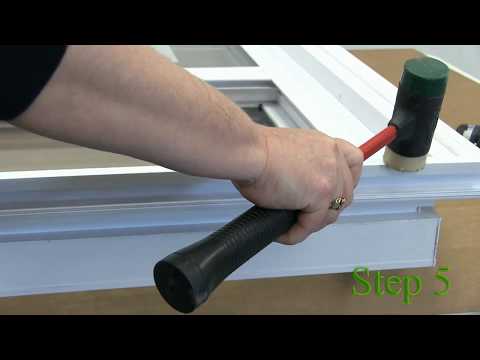 how to fasten vinyl brickmould