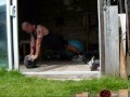 weighted with backpackusing medicine ballfeet elevated on stabilityballmany thanks to brooks kubik for his great ideas !!