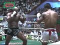 Saw Nga vs. Black Dynamite- Bareknuckle fight