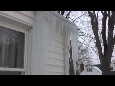 how to unclog ice dams