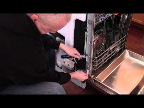 how to repair lg dishwasher door spring