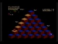 this is my very first arcade home port review! this time, it's q*bert on the nes from ultra games, aka konami. this port of q*bert isn't that good. the controls take getting used to, their very stiff. the game's also missing the speech and it makes it hard to tell when enemies are coming at you. i also forgot to mention another q*bert game. mello yello q*bert, just like faster harder more challenging q*bert, the game was never released in arcades but the rom of the game was released so you can play it on mame.