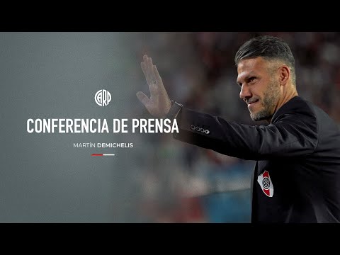 Martn Demichelis en conferencia de prensa | River 3 - Gimnasia LP 0