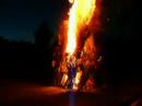 fest noz in squiffiec 12 june 2004 with music and bonfire!