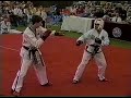 Master Jason Wadley sparring againt Team canada at the 94 Goodwill games