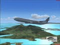 FSX: Air Canada A340 From Hong Kong to Vancouver