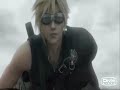 it's basically the song good luck by basment jaxx feat. lisa kekaula, made to another advent children clip (hurrah!). the visual clipping bits are a bit shifty but yeah apart from that and the blurriness and the subs its...ok, we guess. :| 
enjoy!