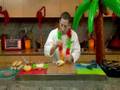 Wellshire Kids Cool Kitchen Clips: Aloha Party Pizza Dog
