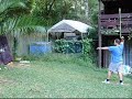 Thowing some knives in my backyard