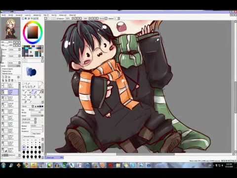 jinyjinjin - commissioned picture for chibidraco programs: SAI + Photoshop Commission info: http://sites.google.com/site/jinsgoodies/commissions final pic - http://inu-fm...