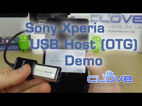 how to enable usb otg in xperia l