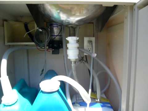 how to build a portable sink
