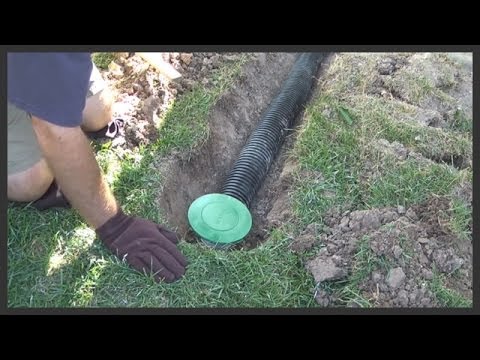 how to install pop up drain