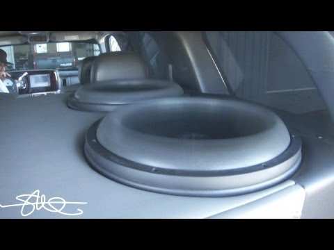 woofer - TREMENDOUS BASS 137 - As requested in the comments from Tremendous Bass 136....you wanted to see what the woofers looked like when this song was playing, so ...