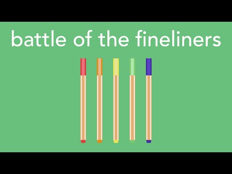 battle of the fineliners