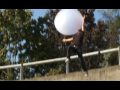 The chewing gum and helium experiment