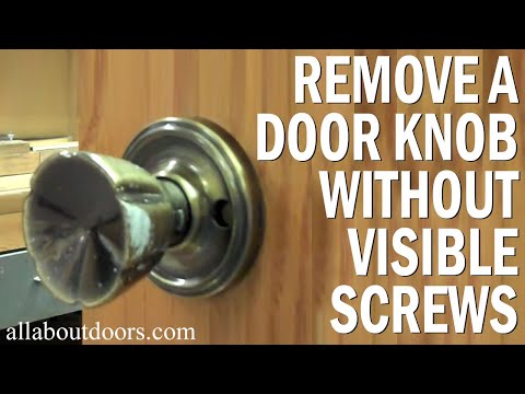how to take ve door trim off