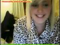 Stacey Takes Her Bra off on Msn