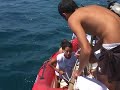 el velero de ecologistas en acción en el mascarat