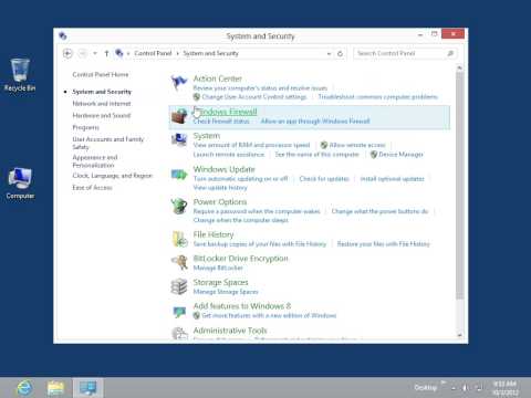 how to turn display off windows 8