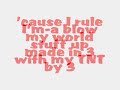 I do not own this song. All rights go to CaptainSparklez. I just made this video for fun. All I did was download the audio, cut it, add lyrics (Provided in the original video description even though some were wrong) Fixed the wrong lyrics. Original Music Video: www.youtube.com TryHardNinja (Igor) - Vocals: www.youtube.com CaptainSparklez (Myself) - Visuals, instrumental, lyrics: www.youtube.com Doc Exx (Chris) - Audio mixing and production: www.youtube.com Dynamite (The song upon which this parody is based) www.youtube.com Correct Lyrics: I came to dig dig dig dig I'll build a city oh so big big big big Just wait a sec, gotta kill this pig pig pig pig cook me some bacon and take a swig swig swig swig yeah, yeah there must be something I can craft to ease the burden of this task yeah I shoot my arrows in the air sometimes saying ay-oh, creeper's KO'd loot his remains and now his sulfur's mine saying ay-oh, not today no and then I'll go to work under the birch tree and I'll make myself tons of TNT and ill use these blocks to build a big city and I'll mine it all using TNT I came to blow blow blow blow up everything you've ever known known known known expel you out of house and home home home home biome to biome you shall roam roam roam yeah, yeah cause I'm a creeper I will rob all of your items that's my job yeah I shoot my arrows in the air sometimes saying ay-oh, creeper's KO'd teabag his ghost and now his sulphur's mine sayin' ay-oh, MLG pro and then I'll head back home <b>...</b>