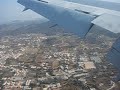 Landing at Rhodes (RHO) airport Aug 07.