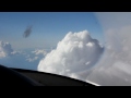 Building thunderstorm over Idaho
