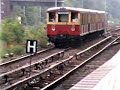 West Berlin S-Bahn Line 1 prototype train ride, 1989