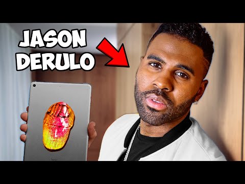 Surprising Jason Derulo With A Custom iPad!!📱🎨 ft. ZHC (Giveaway)