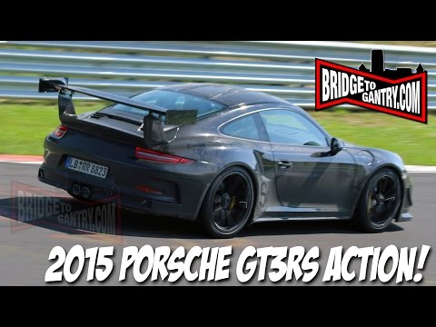 Nürburgring - FULL STORY AND PHOTOS HERE: http://bridgetogantry.com/2/index.php/home/spy-shots-a-prototypes/637-video-2015-porsche-gt3rs-not-a-turbo Exclusive footage of the new 991 Porsche GT3RS testing...