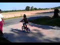 Click here to watch this video Maddy learns to ride her bike without training wheels