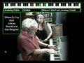 'Where Do You Start' - accompanying a jazz singer
