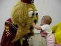Baby with Mascot Baby with Mascot