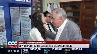 DANIEL ABAD MINISTRO DE ECONOMÍA