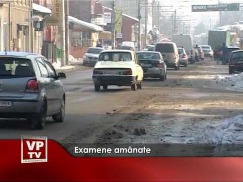 Examene amanate