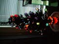 Small fiber optic Christmas tree
