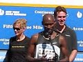 2008 Fifth Avenue Mile Awards Ceremony With Top 3 Speaking
