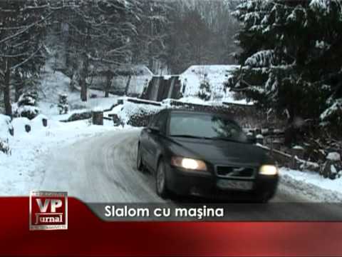 Slalom cu maşina